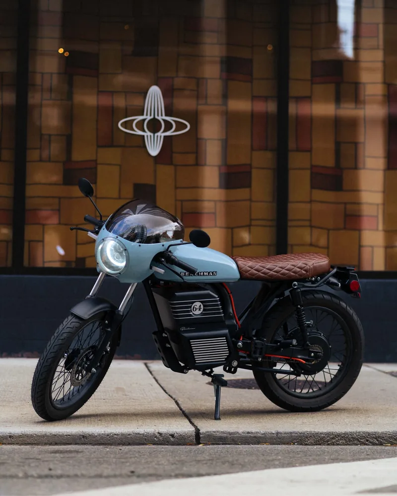 Beachman electric café-racer bike